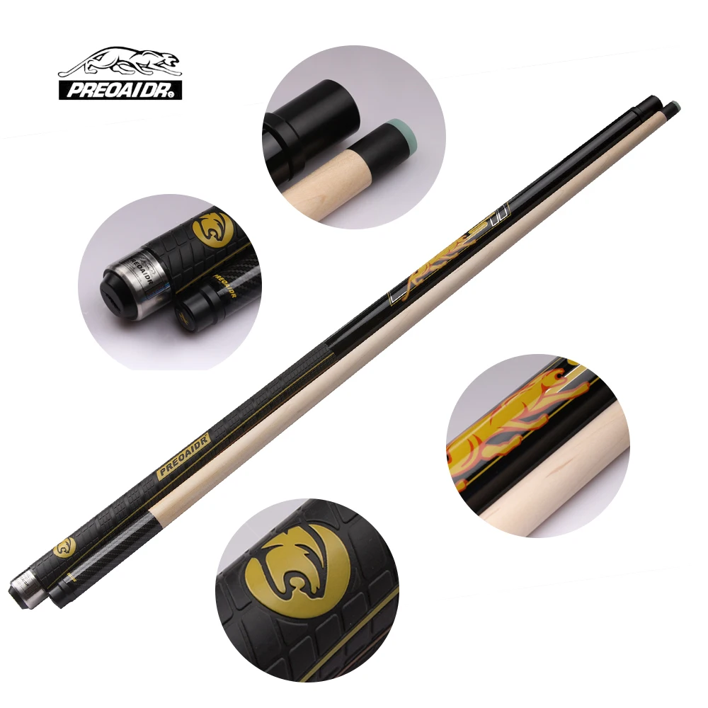 PREOAIDR 3142 Brand S2 Break Cue Pool Punch Jump Cue 13mm Tip Billiard