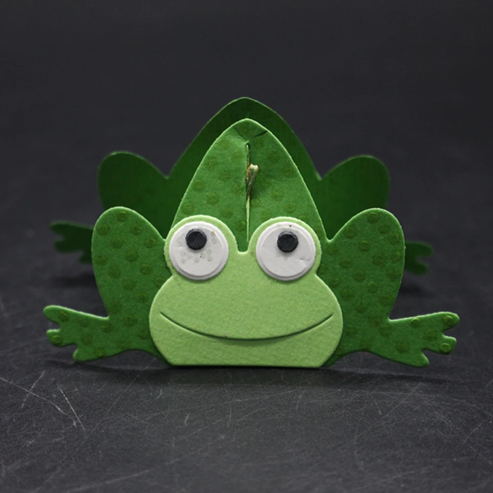  Frog Box Shape Carbon steel Die Scrapbooking Decor Invitation Cards Embossing Dies Cut Stencils New - 32964579210