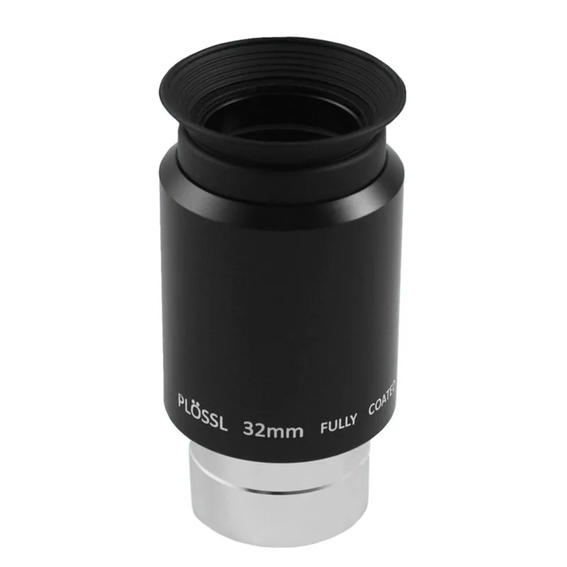 1.25" 32mm Plossl Telescope Eyepiece With Filter Thread And Lens Caps