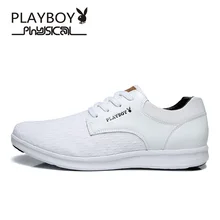 PLAYBOY/брендовая модная мужская обувь; высококачественные черные мужские лоферы на шнуровке; разноцветная мужская повседневная обувь; DA71039