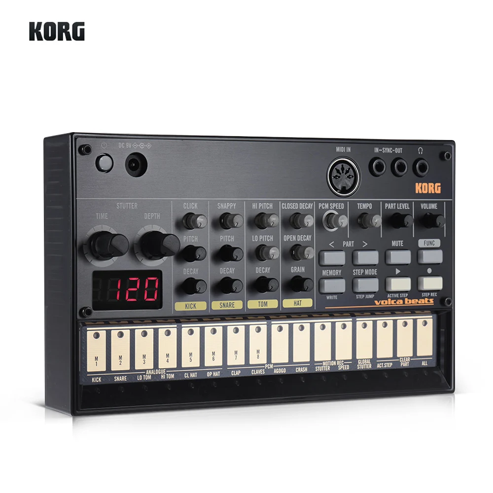 

KORG VOLCA KEYS Portable Analog Synthesizer Synth Built-in Delay Effect Loop Sequencer