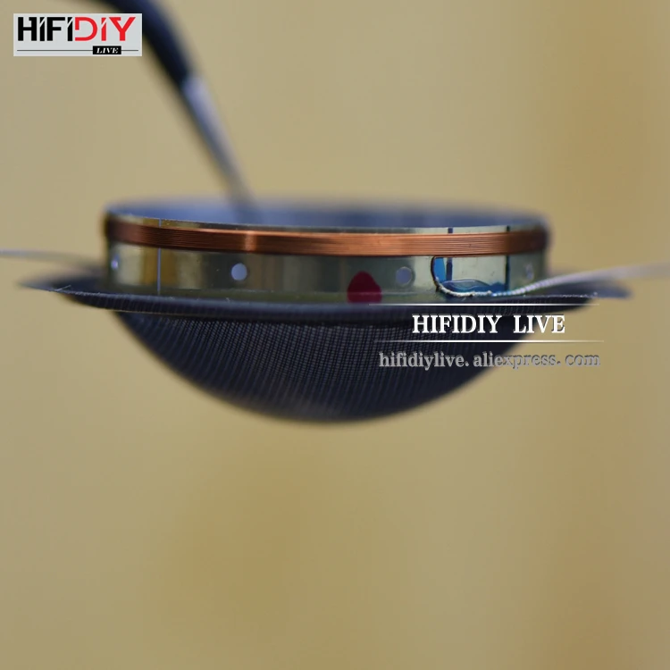 HIFIDIY LIVE 1 дюймов 1,1 ''28 мм твитеры звуковая катушка мягкая Прозрачная Шелковая мембрана ВЧ запчасти для ремонта динамика 8ohm 15W