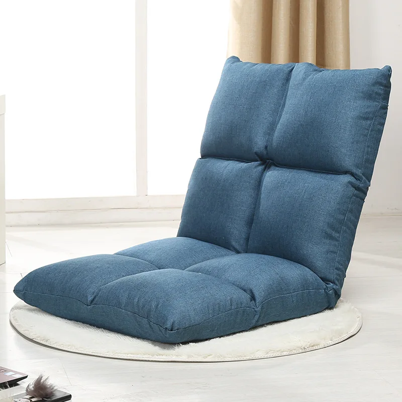 Кресло ленивый диван татами складной диван Многофункциональный переносной пол стул балкон спальня adjustableback-отдых стулья диваны - Цвет: small