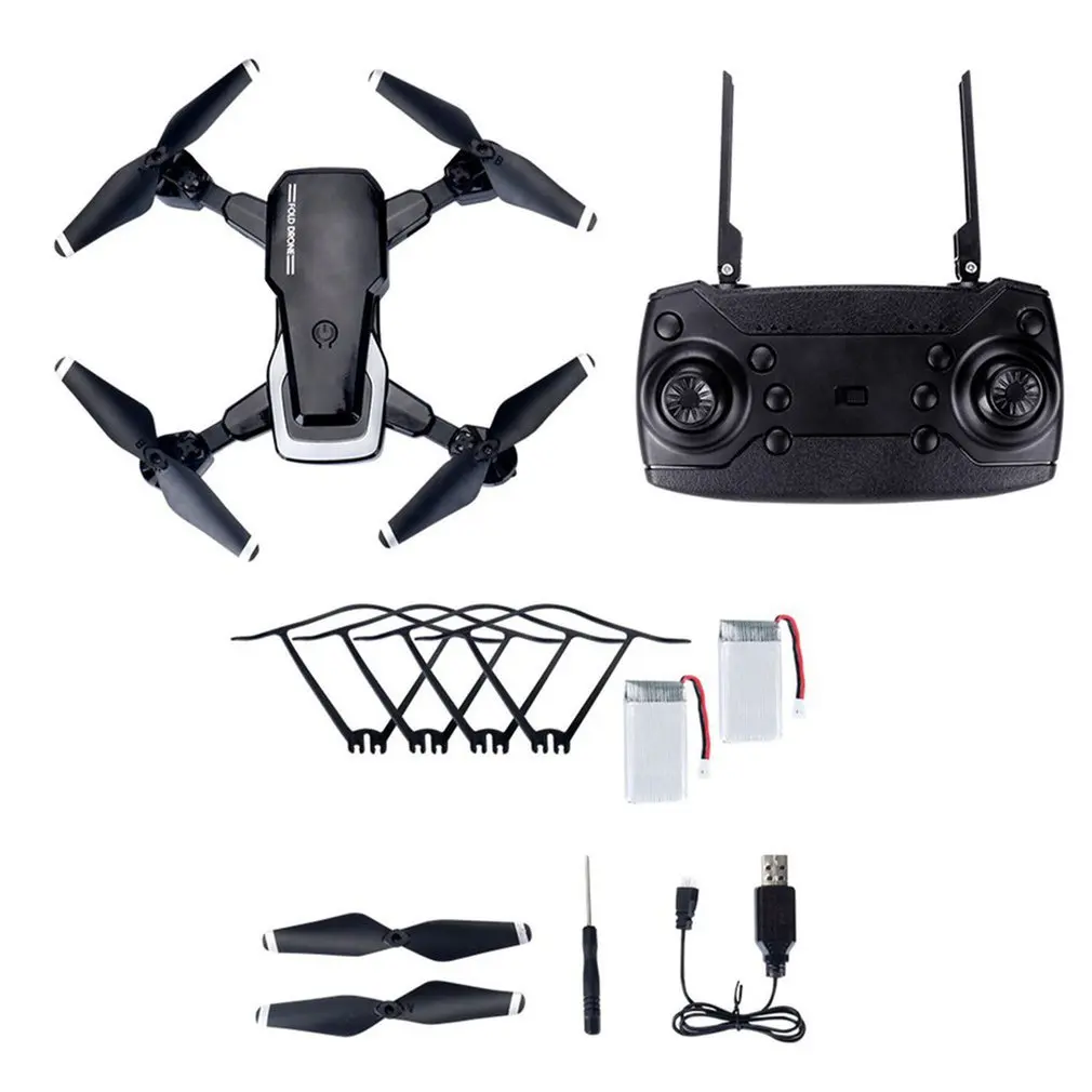 no camera 2 B LF609 2,4G Wifi FPV RC Дрон складной Квадрокоптер 0.3MP/2.0MP камера Дрон бесщеточный мотор RC Квадрокоптер 3D откидная головка дроны - Цвет: no camera 2 B