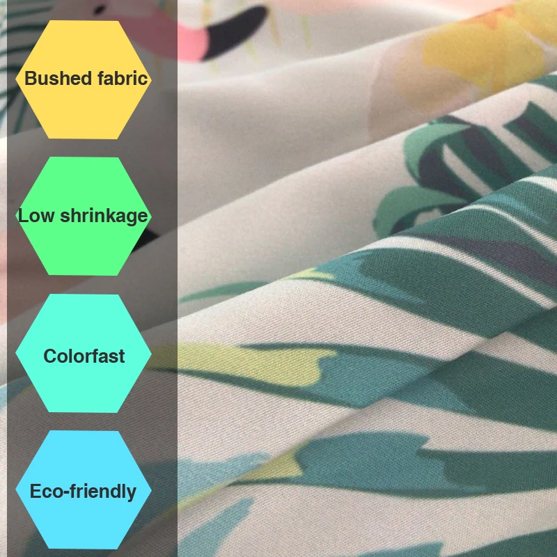  Musolei 3D Bedding Set Animal Bed Cover Set Duvet cover set gift for kids Elephant Turtle Rhinocero