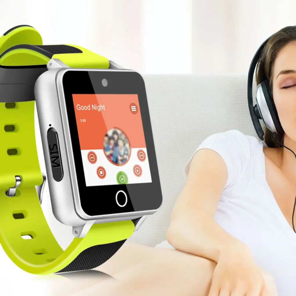 

S9 Dual Color Watchstrap Sqaure Android Intelligent Watch 1.54 Inch HD Touch Screen Bluetooth 4.0 Wristwatch