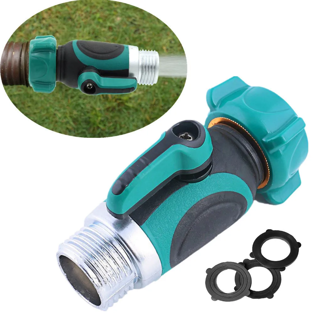 Garden Hose to Shut Off Valve Connect Outside Spigot Friendly Faucet