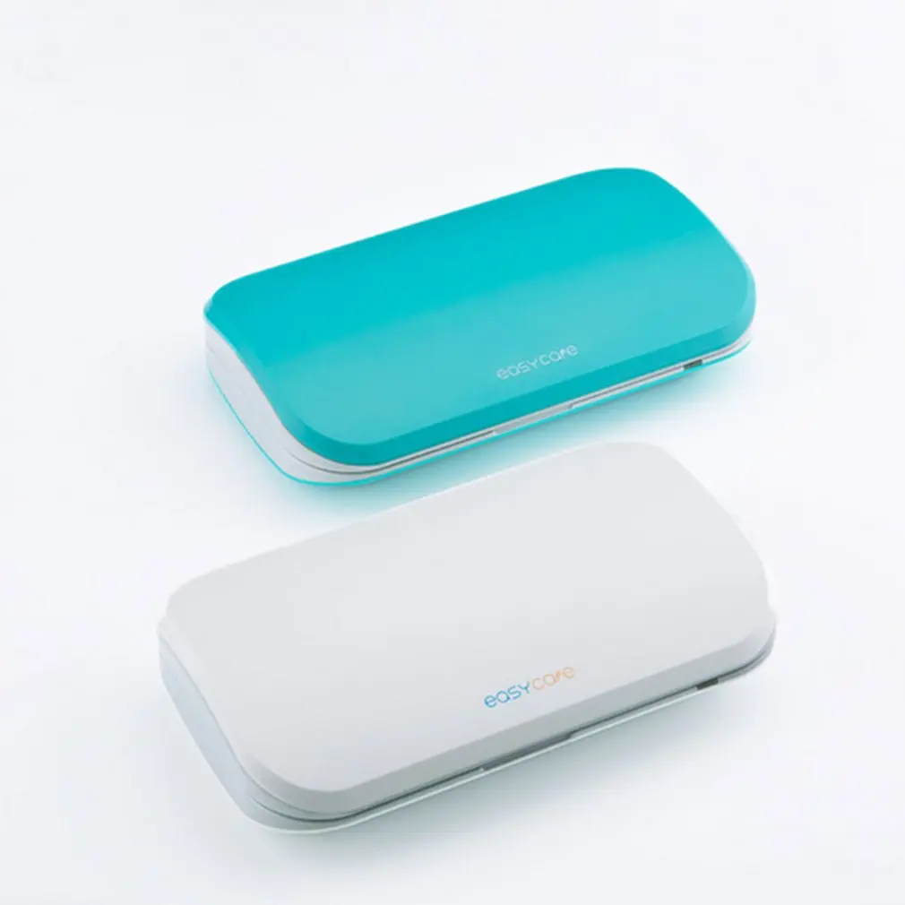 Двойной зубная щетка UV белье телефон Mp3 ультрафиолетовый стерилизатор Sanitizer Disinfector USB дезинфекции косметический коробочка с ароматическими
