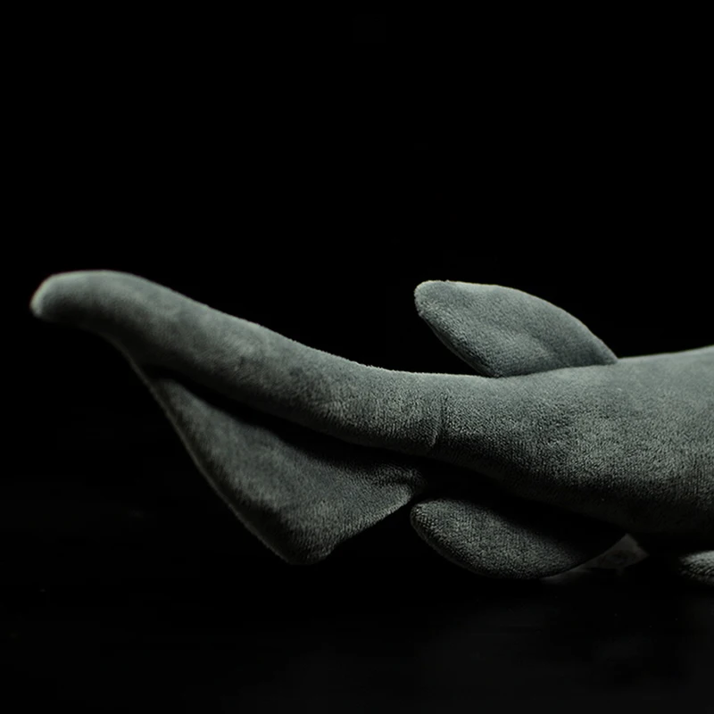 52cm longo realista realista tubarão frisado brinquedos