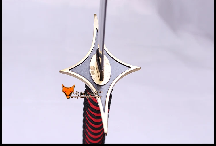 Для Bleach Fantasy аниме самурая Катана настоящая меч реквизит для косплея оружие Рождественский декоративный реквизит для сцены