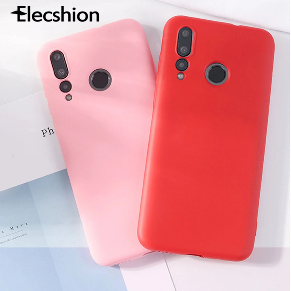 

Soft Silicone TPU Phone Cases For Oneplus 6 7 Luxury Shockproof Matte Protect Cover For Oneplus 6T 7Pro Ultra Thin Phone Case