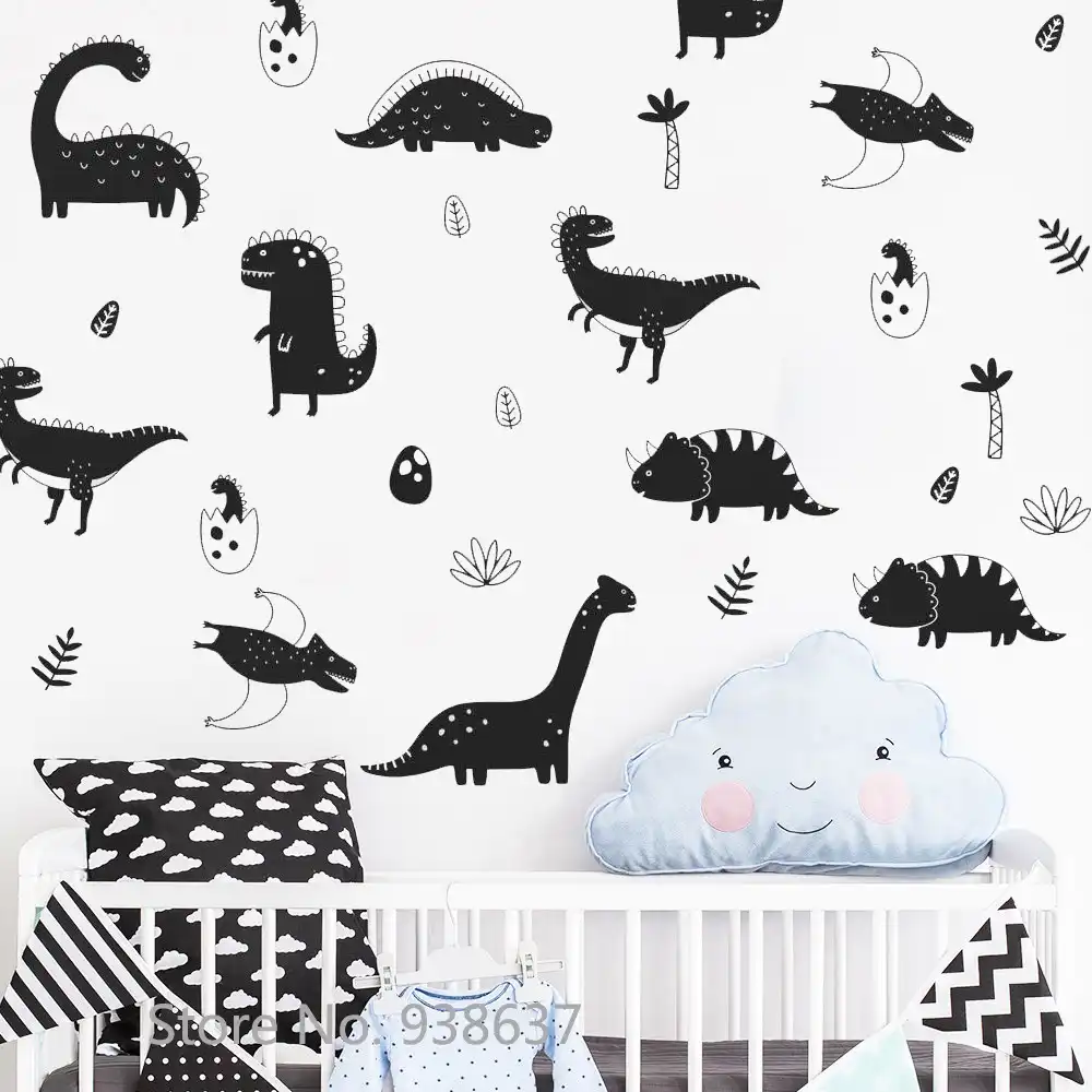 dinosaur wall decals for nursery