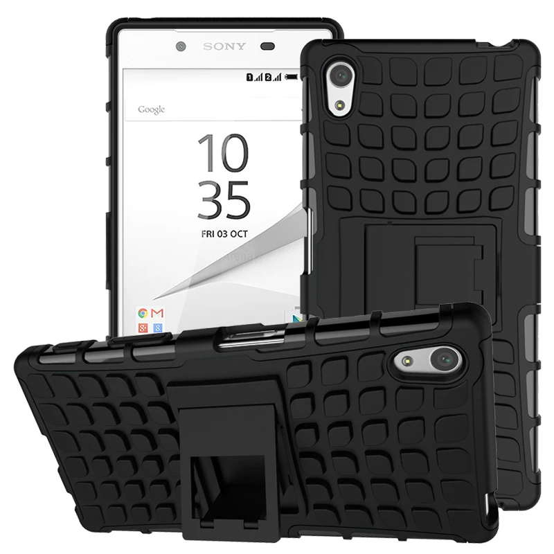 Funda para Sony Xperia Z5, soporte de y PC, funda de teléfono para Sony Xperia funda para Sony Z5 E6603 E6633 E6653|phone cases|case for phonecase phone -