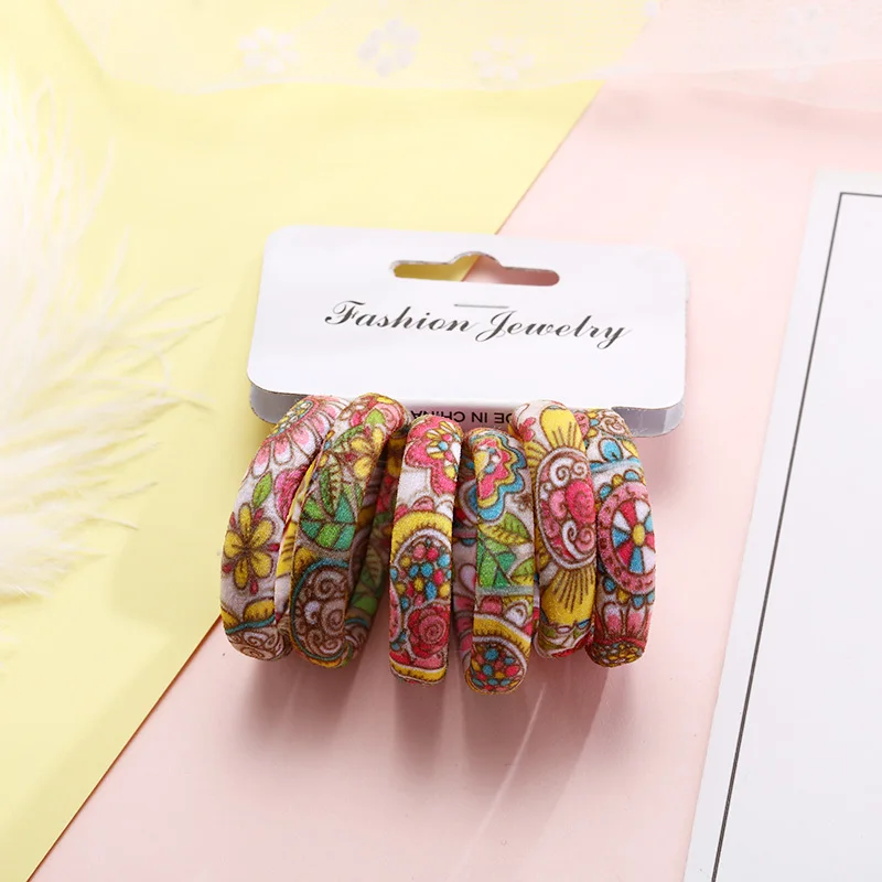 Harga 6 Pcs pack Baru Wanita Katun Elastis Rambut Band Ikat Karet untuk Rambut Karet Band Ekor Kuda Pemegang Fashion Rambut Aksesoris Harga 6 Pcs pack Baru Wanita Katun Elastis Rambut Band Ikat Karet untuk Rambut Karet Band Ekor Kuda Pemegang Fashion Rambut Aksesoris