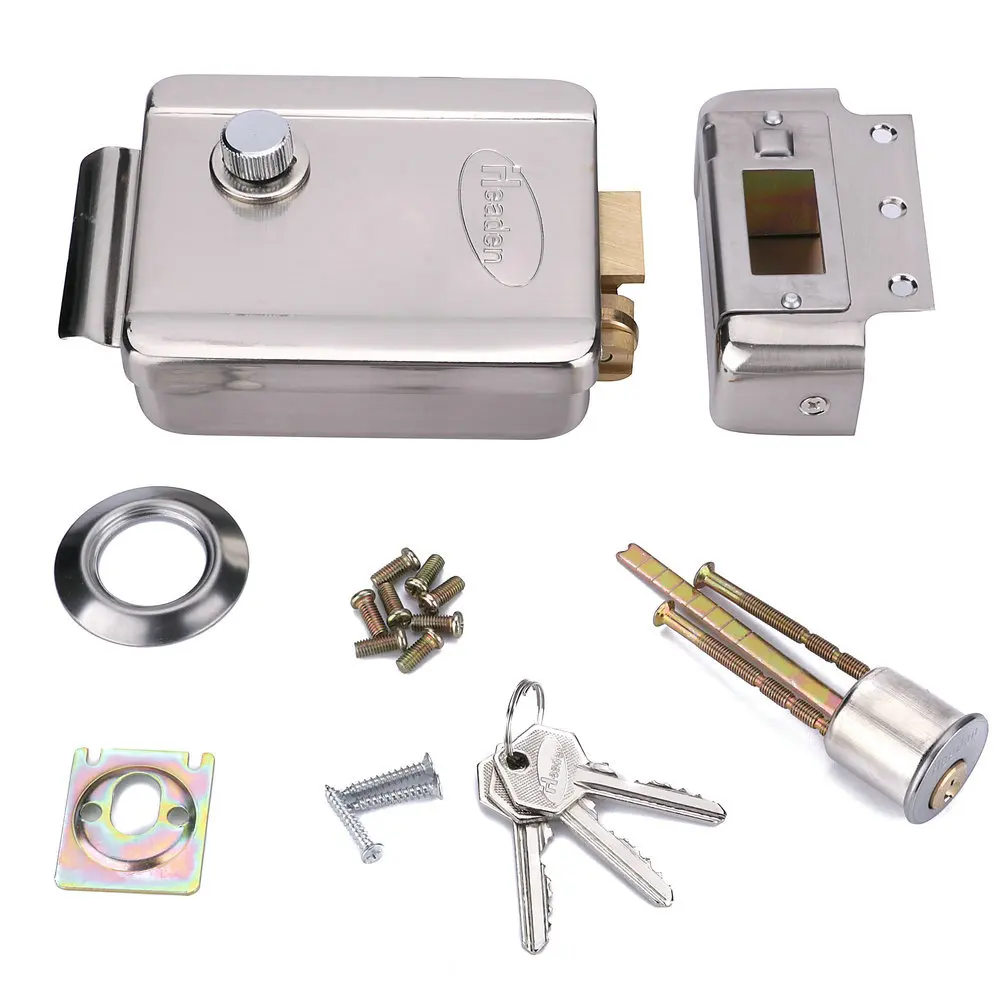 Водонепроницаемый металлический сенсорный 8000 пользователей дверь RFID Контроль доступа клавиатуры Чехол считыватель Электрический дверной замок