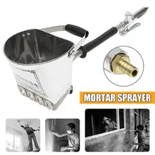 Раствор цементный спрей для Пистолеты с бункером стены ведро опрыскиватель штукатурный гипс опрыскиватель цементный спрей для Пистолеты 4 Jet Краски бетонные стены инструмент