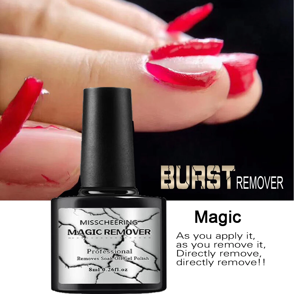 

Magic Burst Gel Nail Polish Remover Cleaner Nail UV Gel Degreaser Liquid Remove Sticky Layer Manicure Tools 15ml