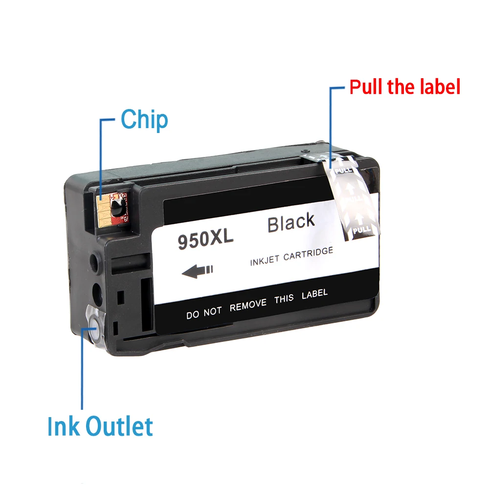 HWDID Совместимый картридж для HP 950 951 xl Officejet Pro 8100 8600 8610 8620 8630 251dw 276dw 8650|ink cartridge|ink