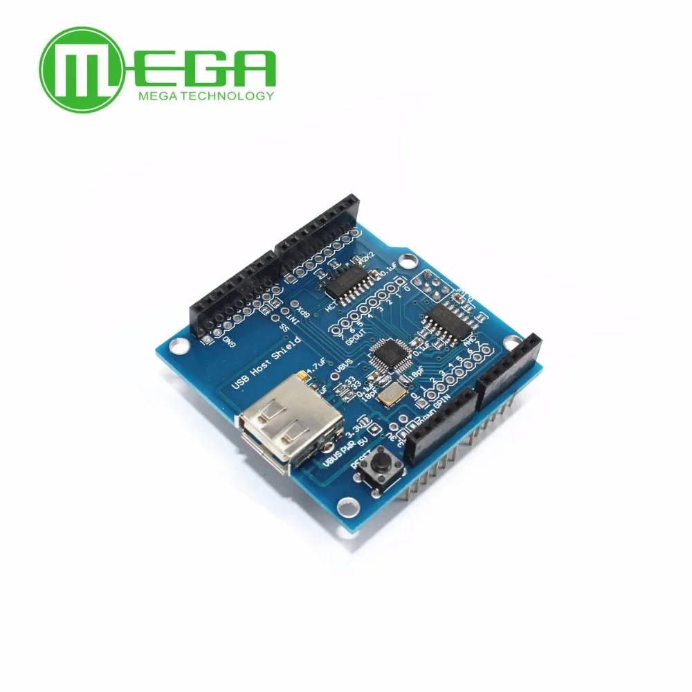 Mega Usb Host Shield 2.0 Compatibile Con Arduino Per Supporto Adk Android Per Uno Mega