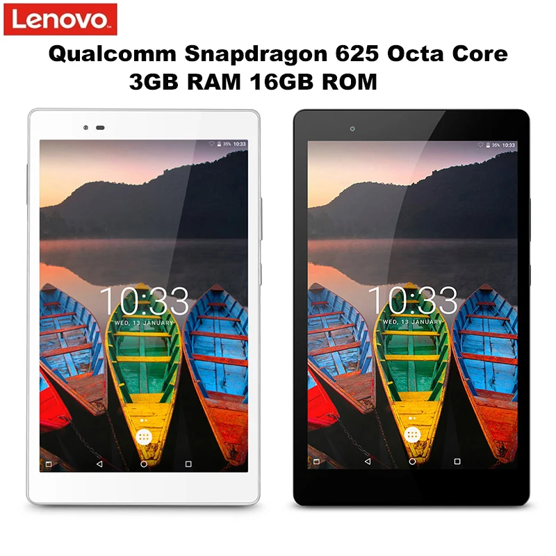 Глобальная версия lenovo P8 8 0 ''Wifi 4G планшетный ПК Android 6 Snapdragon 625 Octa Core 3 GB + 16 Dual Wi Fi 8MP