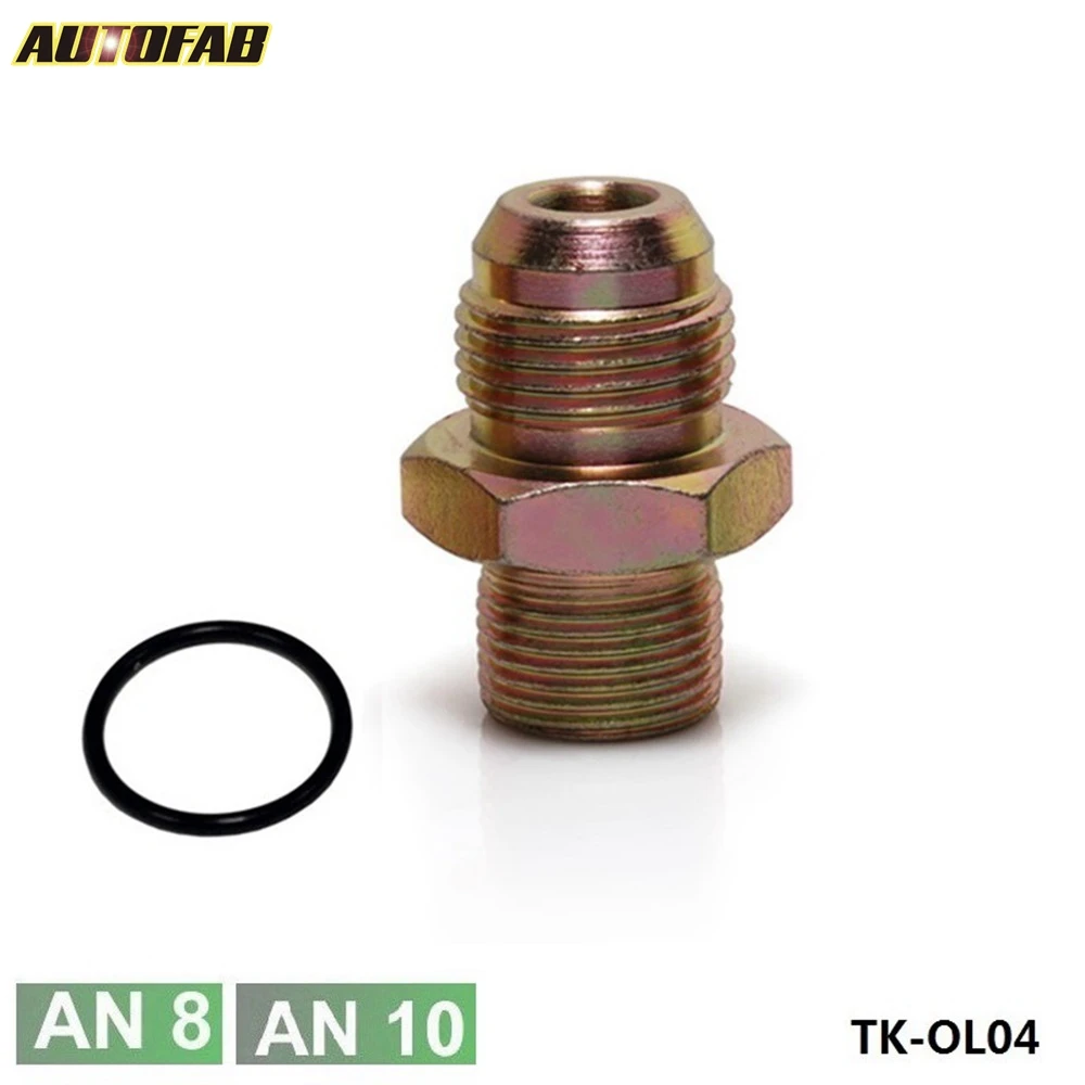 Male Flare To M20*1.5 Oil Fuel Line Pipe Thread Fitting Copper Anodized