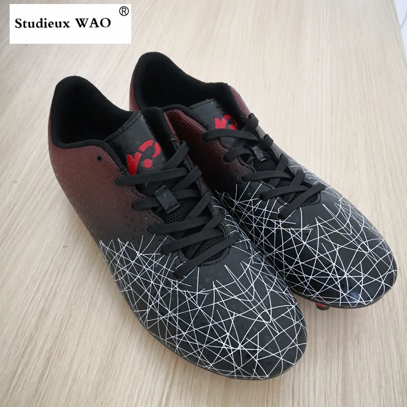 

2018 Professional New Mens Soccer Shoes Outdoor Male Futsal Shoes Sports Trainer Sneaker TF AG Football Shoes Futbol Boots Kids