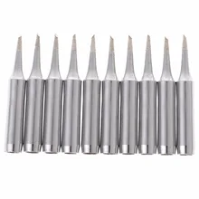 10x 900M-T-1C медь Замена конический Стиль паяльник припой наконечник бессвинцовый 936 паяльник наконечники