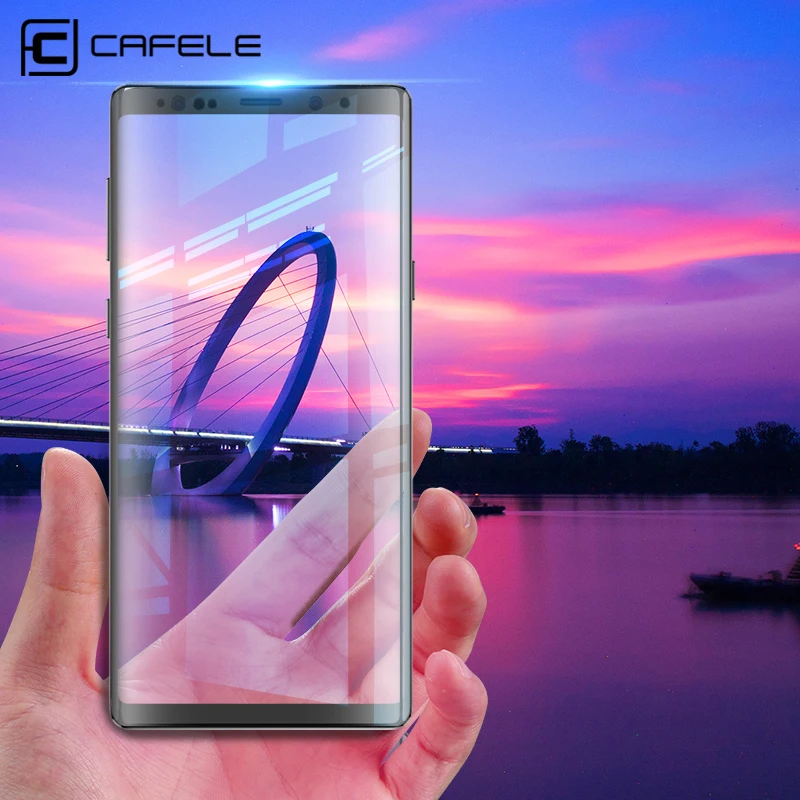 

CAFELE Hydrogel Screen Protector for Samsung Galaxy Note 9 Full Cover Soft Edge 3D Protective Film for Sansung Note 9 Anti Glare