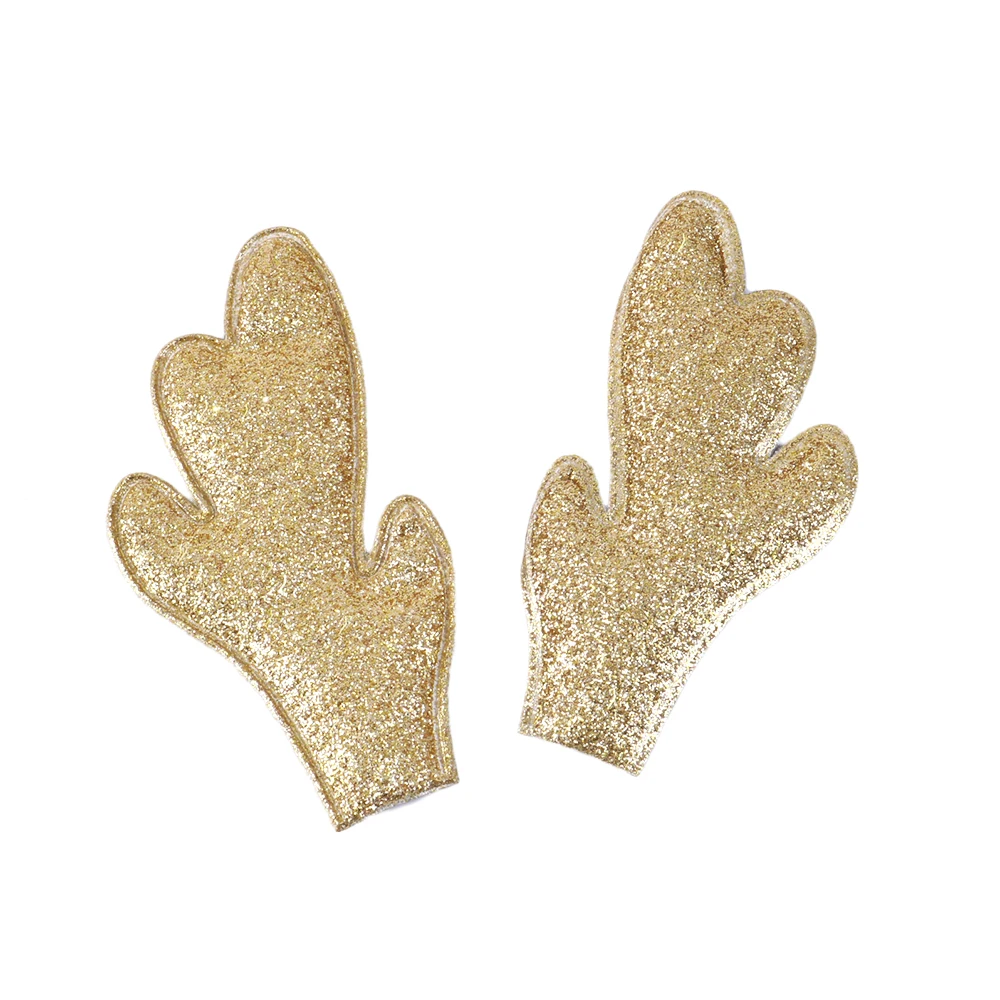 

David accessories 15*5.5cm glitter Non woven embroidery patch hair accessories,DIY Holiday Party Decorative Supplies,25Yc4887