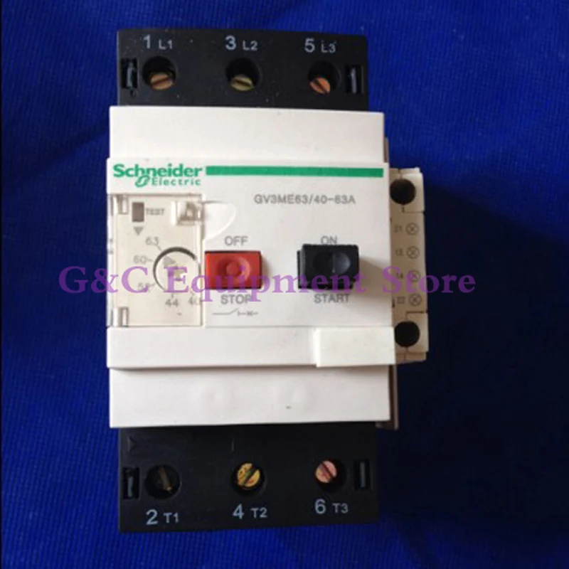 Schneider Telemecanique Motor Circuit Breaker GV3ME63 40-63A Original New in Box
