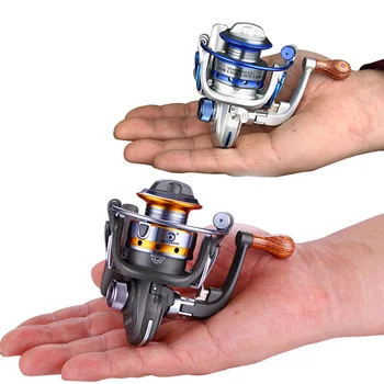 

MINI Type Fishing Reel Spinning Wheel 10 Bearings 5.2: 1 Metal Fish Reel Exquisite Spinning Reel Fishing Gear YL-111