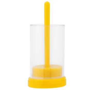 

New1pcs Queen Bee Marker Marking Cage Bottle Soft Plunger Beekeeping Tackle Beekeeper Essential Tool Grid Mark Queen Bee Bottle