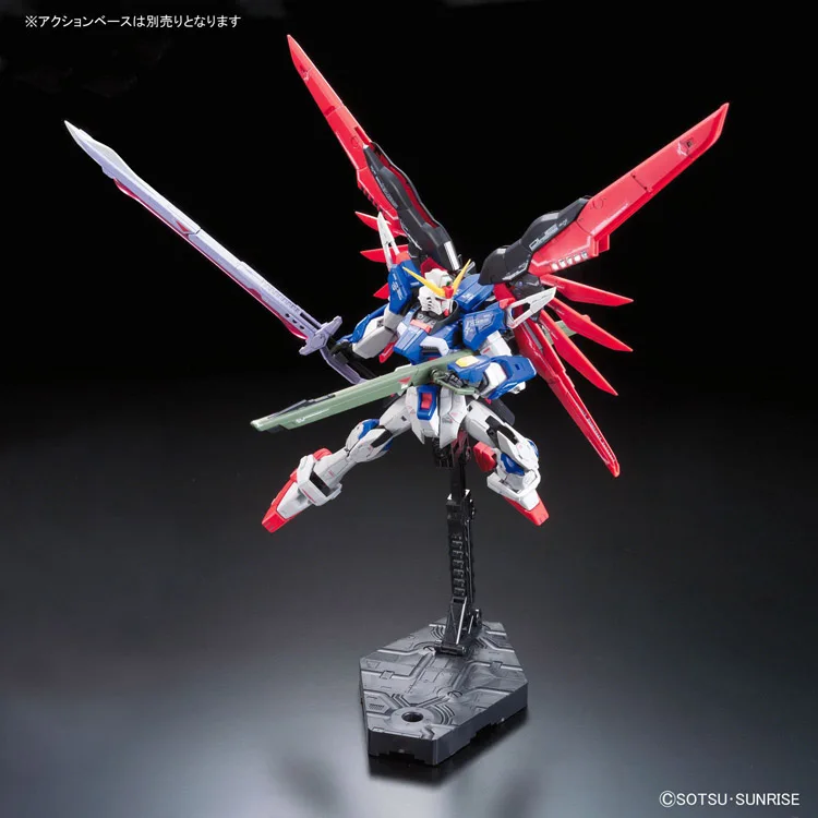 Gundam RG 1/144 модель Destiny Gundam мобильный костюм детские игрушки с держателем