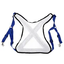 Для карпа Pesca большой поясной упор для удочки рыболовный наплечный жгут распределительная нагрузка предотвращает растяжения плеча нестабильность