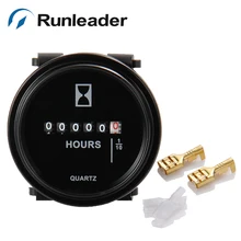 30 шт./лот) RL-HM009 AC 110-220 V круглый цифровой счетчик времени для двигателя Морской вилочный погрузчик сельскохозяйственное оборудование трактор промышленное оборудование