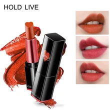 Удерживайте живую 6 цветов в форме сердца Бархатная матовая губная помада Водонепроницаемая стойкая губная помада влажная антипригарная чашка Губы Макияж BN084