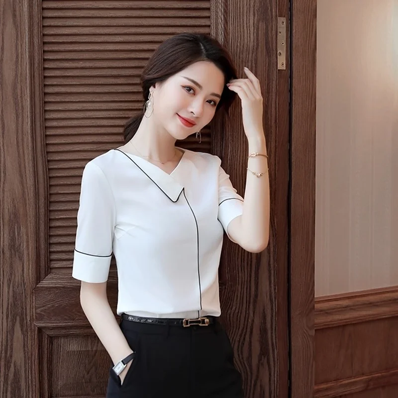 women-tops-summer-2019-korean-office-wear-ladies-business-ol-shirt-female-short-sleeve-white-womens-tops-and-blouses-dd2182