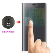 Откидной зеркальный чехол для телефона samsung Galaxy Note 3 Galaxy Note3 SM N900 N9000 N9005 S SM-N900 SM-N9005