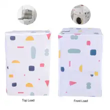 Водонепроницаемость peva чехол для стиральной машины сушилка для одежды покрытие автоматический ролик и верхняя загрузка чехол для стиральной машины s пылезащитный