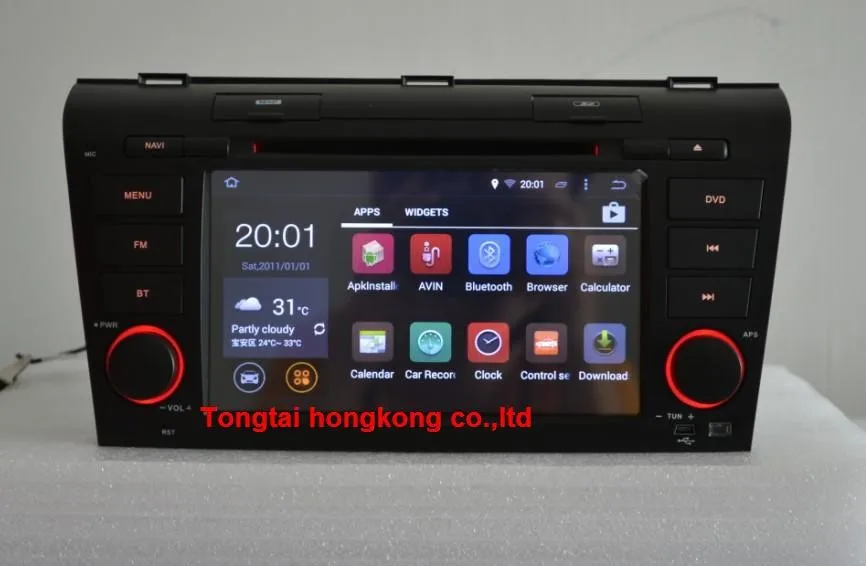 Flash Deal 7"Android 7.1 for MAZDA 3 2004 - 2009 car dvd,gps navigation radio 4G,Wifi,quad core,1024 x 600,support dvr,obd2,Russian,English 9