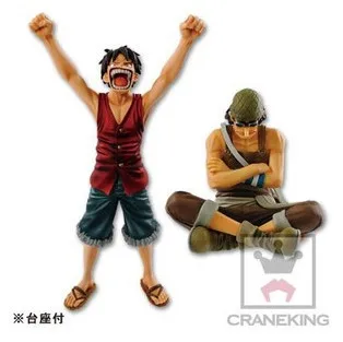 

2PCS/LOT Japanese Animation ONE PIECE SHOWCASE 2nd Season Vol.1 Monkey D.Luffy Usopp 7cm-17cm PVC Action Figure Toys
