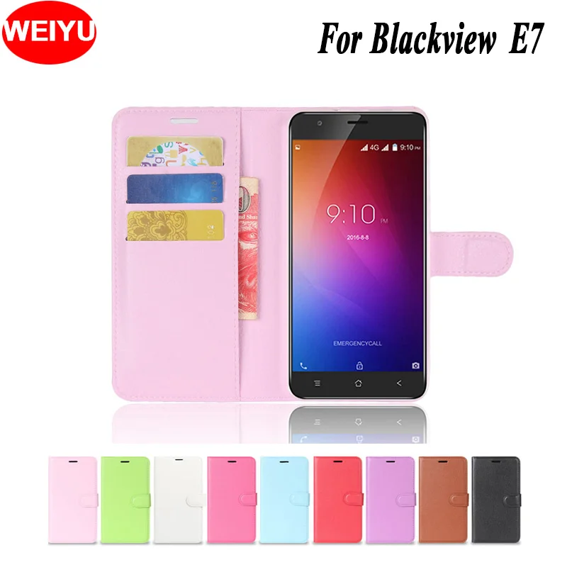 Weiyu для Blackview E7 винтажный бизнес чехол из искусственной кожи задняя крышка с