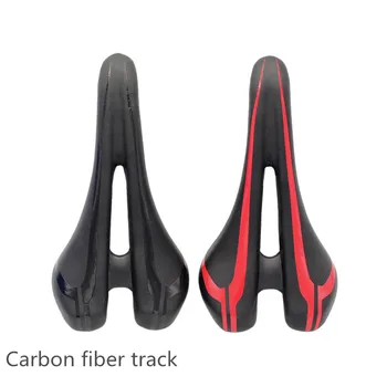 

High Quality sponge lightweight full carbon fiber bow mtb road bike saddle bicycle Hollow Seat cushion cycling Accessories