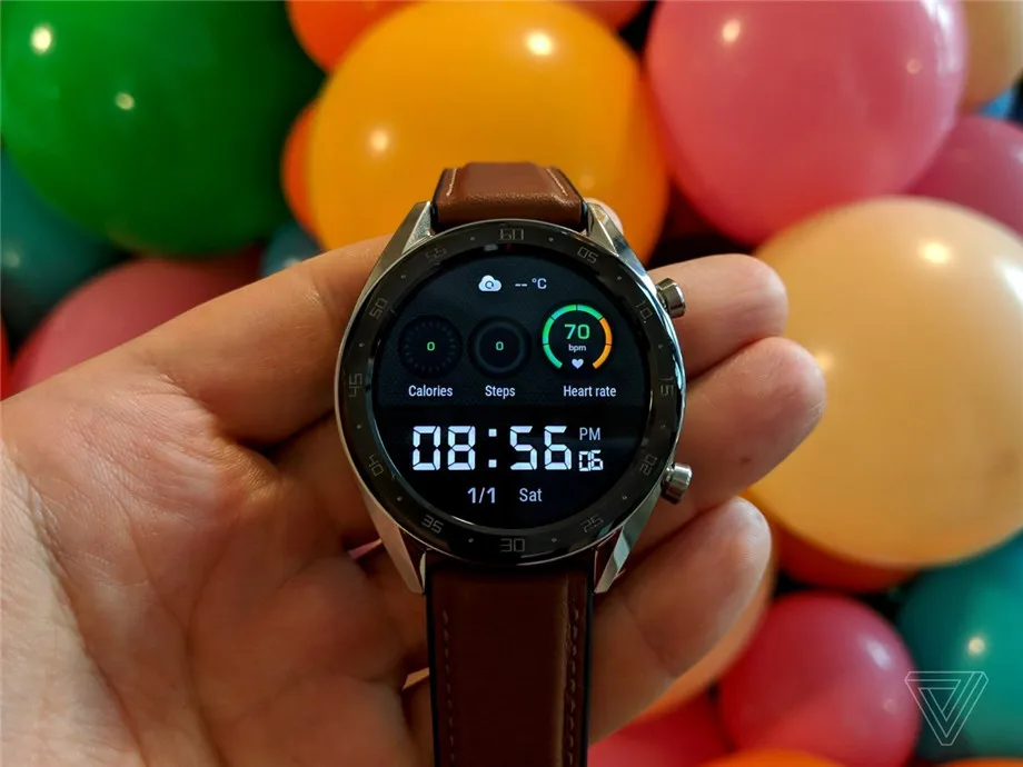 HUAWEI WATCH GT Смарт спортивные часы 1,39 дюймов AMOLED цветной экран Heartrate отчет gps плавание Бег Велоспорт сна монитор Часы