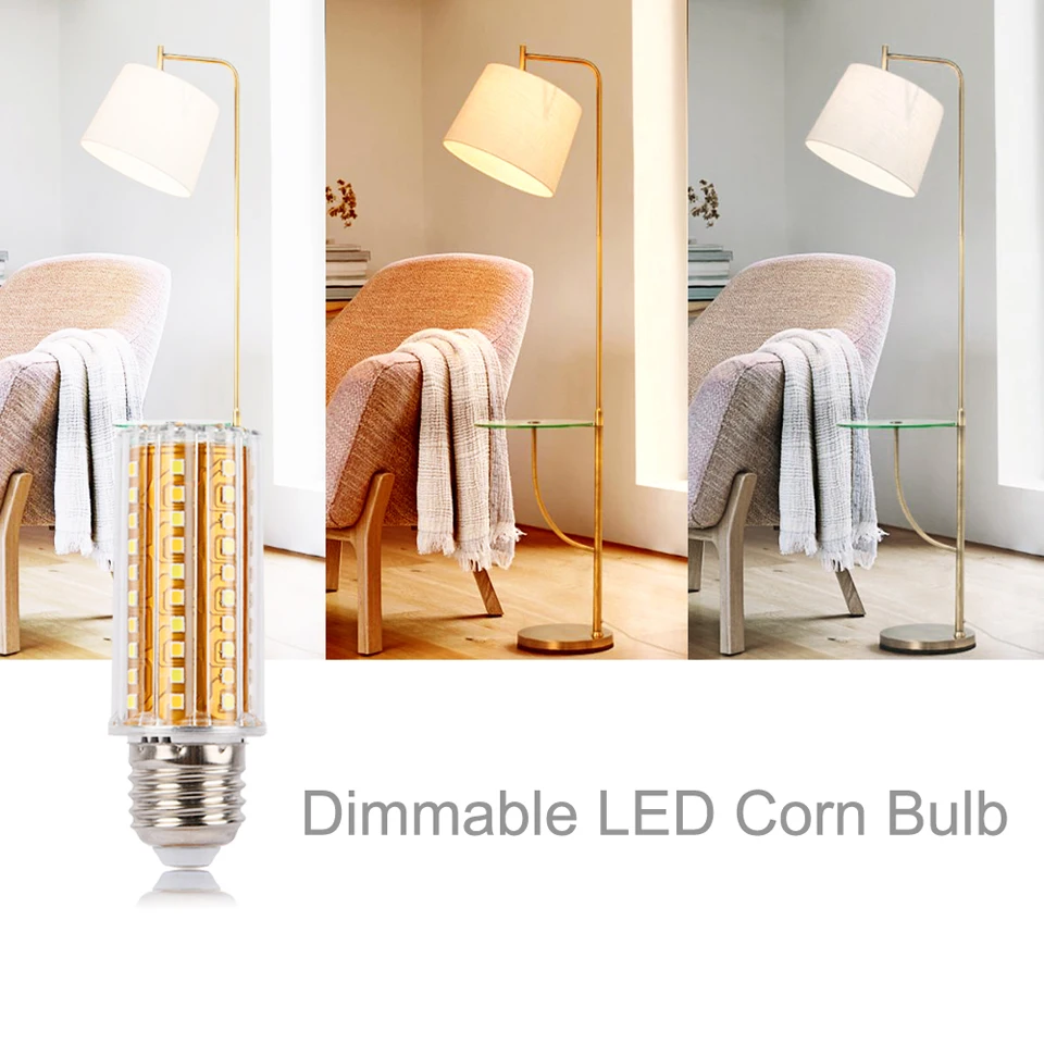 

Led Bulb e27 Light Corn Bulbs Dimmable Lamp Bulbs 12W 90LEDs Lampada LED Spotlight Indoor Lighting