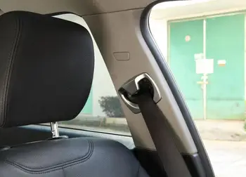 

2pcs Chrome Door Seat Belt Buckle Cap Cover Trim For BMW F30 318i 320i 325i 328d 330d 2013 2014 2015 2016