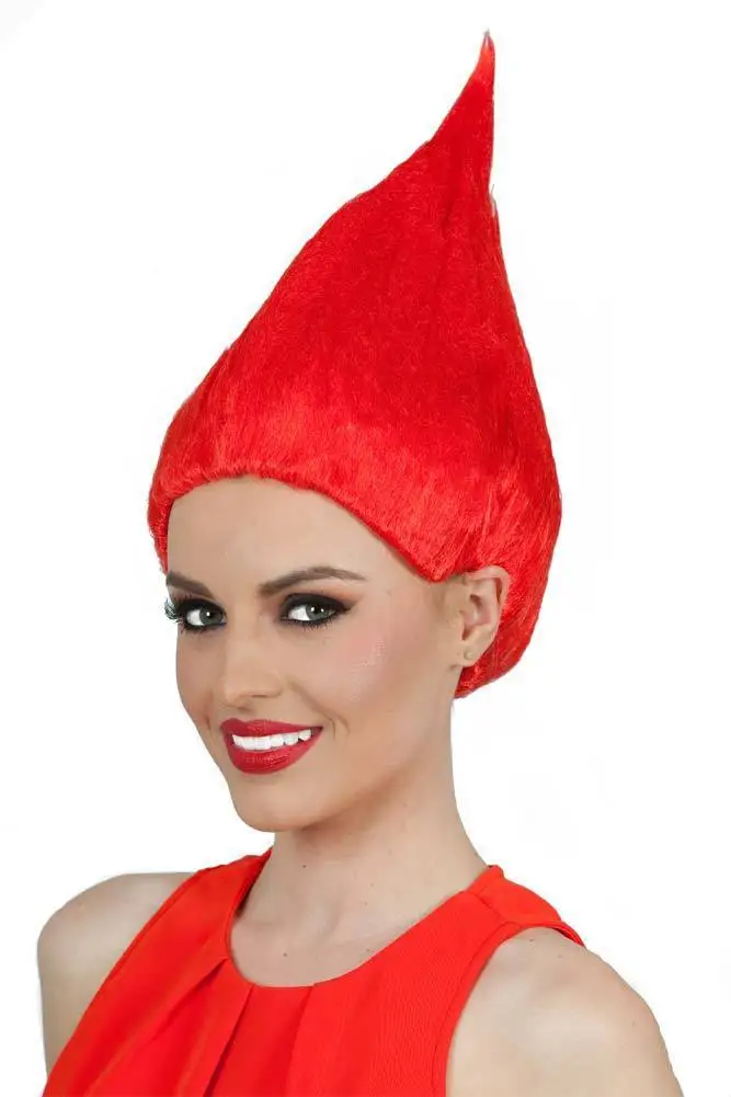 

50pcs Trolls Poppy Wig For Kids 36cm Wig Children Cosplay Party Supplies Trolls Wig 8 Colors Birthday Party Wigs DHL Free