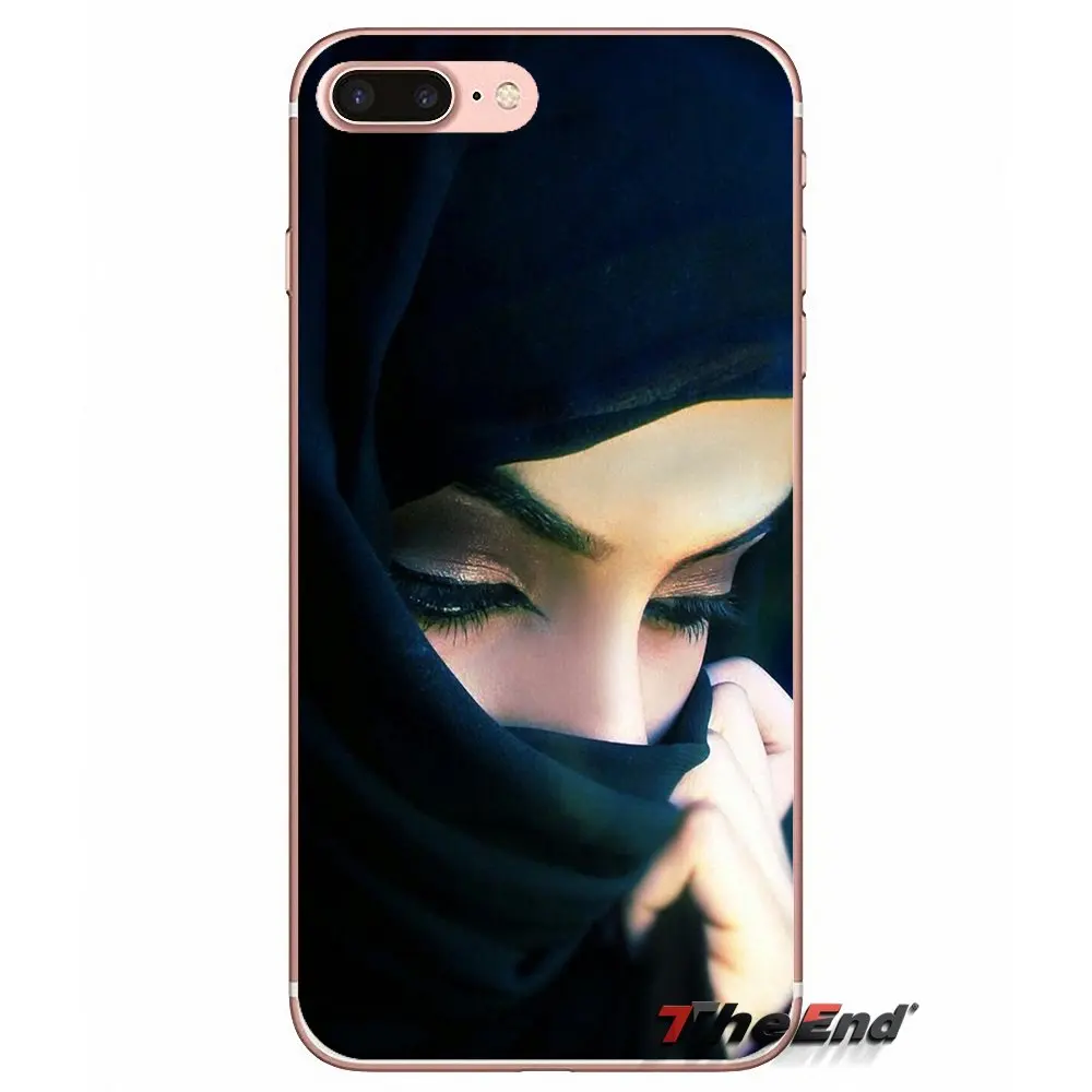 Мусульманская девочка Аль Ислам для iPhone X 4 4S 5 5S 5C SE 6 6S 7 8 Plus Samsung Galaxy J1 J3 J5 J7 A3 A5 2016 2017