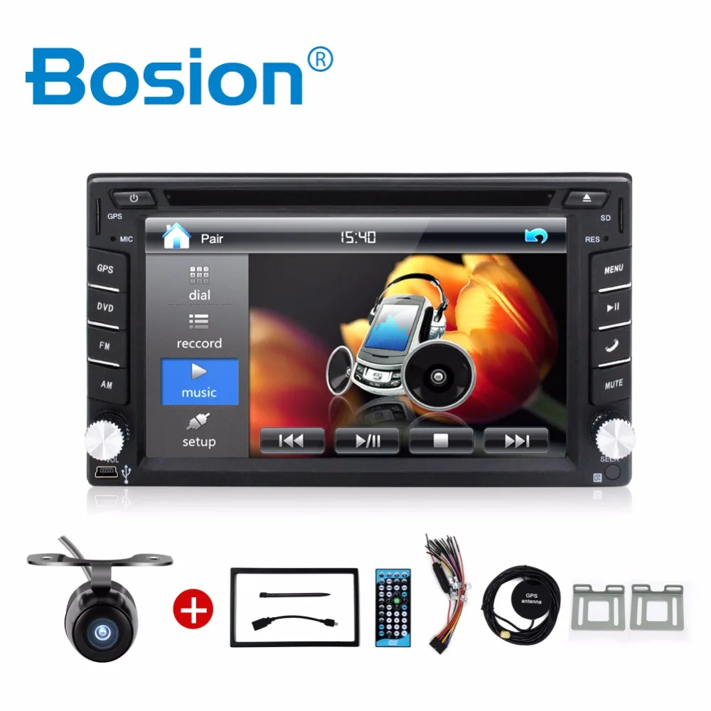 

2 din 100% New universal Car Radio Double 2 din Car DVD Player GPS Navigation In dash Car PC Stereo video+Free Map+Free Camera