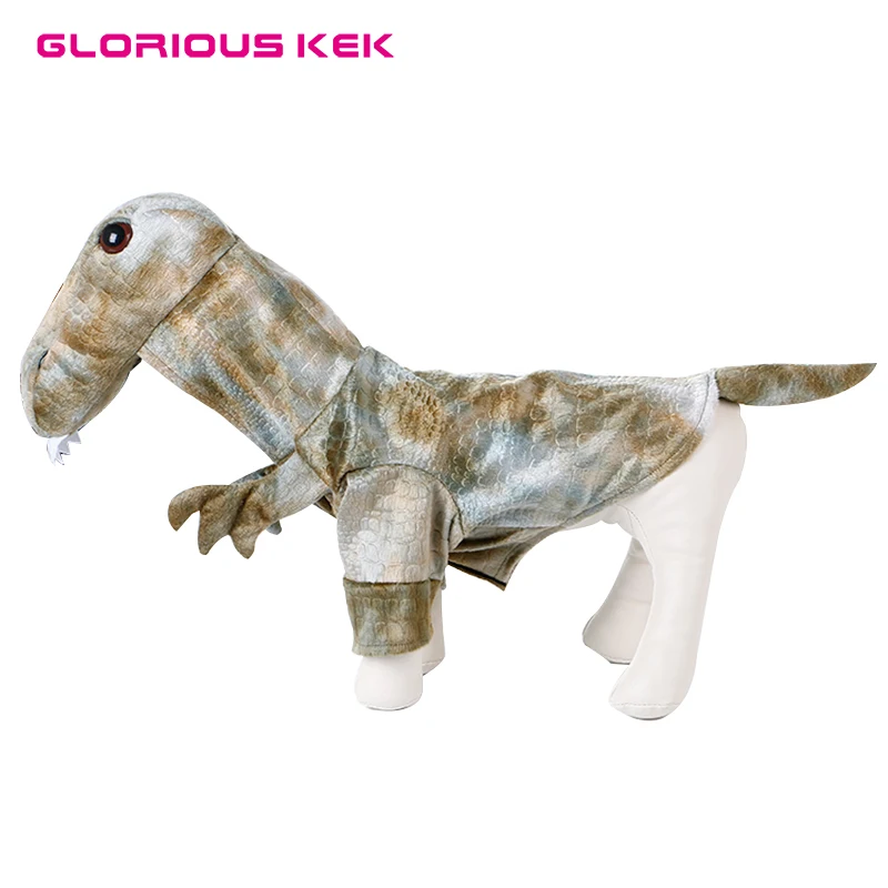 

GLORIOUS KEK Dog Costumes Halloween Dinosaur Dog Clothes Autumn/Winter Puppy Coat Funny Small Dogs Unicorn Party Pet Dog Costume